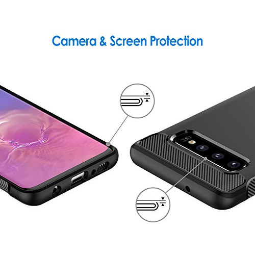 Funda Para Samsung Galaxy S10 (not For Plus +) Negro Delgada