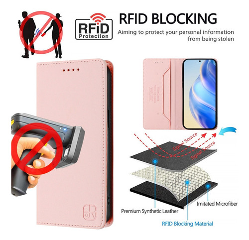 Funda Magnética De Cuero For Cubot A10/cubot Note 40/cubot