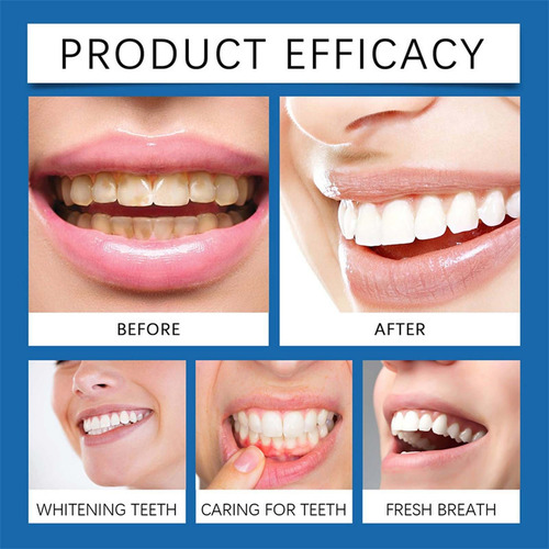 Creme Dental Whitening Booster Powder Pó Clareador De Dentes