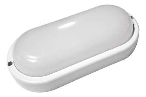Foco Tortuga Led Ovalado 12w Blanco - Blanco Frío (6000k)