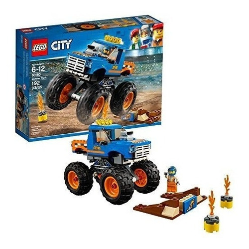 Lego City Monster Truck 60180 Kit De Construccion (192 Pieza