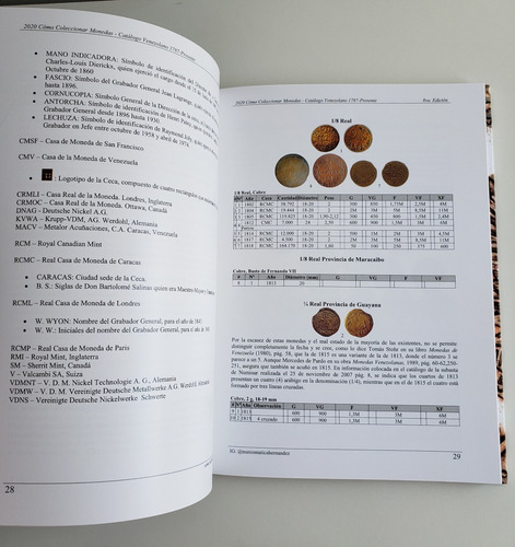 Imagen 2 de 4 de Libro 2020 Cómo Coleccionar Monedas Catálogo Venezuela