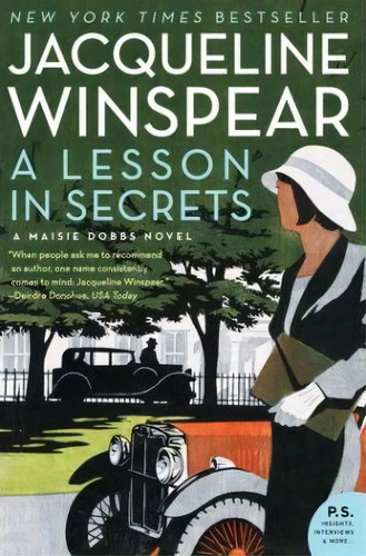 A Lesson In Secrets, De Jacqueline Winspear. Editorial Harper Perennial, Tapa Blanda En Inglés