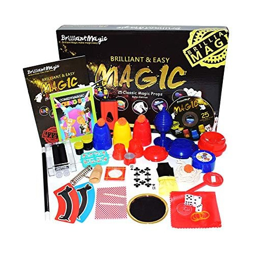 Set De Magia Juegos De Magia Niños Que Incluye 25 Truc...