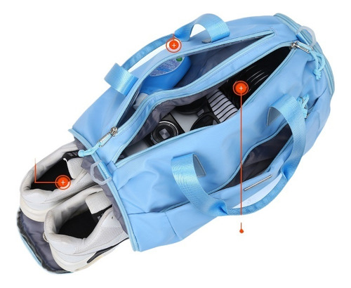 Bolso De Deportes De Entrenamiento/bolso De Viaje Portátil