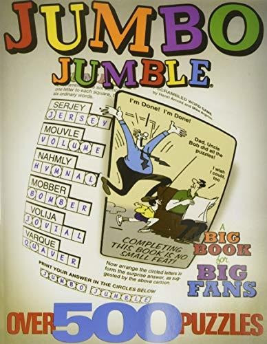 Book : Jumbo Jumble A Big Book For Big Fans (jumbles) -.