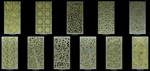 Imagen 9 de 10 de Chapas Decorativas Perforadas - Servicio De Corte Laser