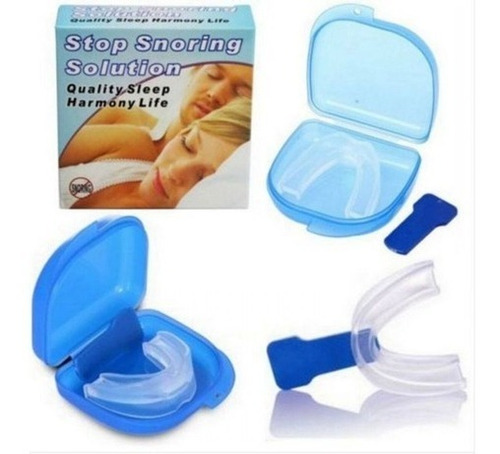 Imagen 2 de 5 de Protector Bucal Antironquido Cuidado Dientes + Estuche Bola8
