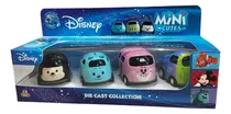 Comprar 4 Autos Disney Pixar Mini Cutes Die Cast Collection Pullback Color Disney - Pixar Personaje Mickey Sulley Catshire Alien