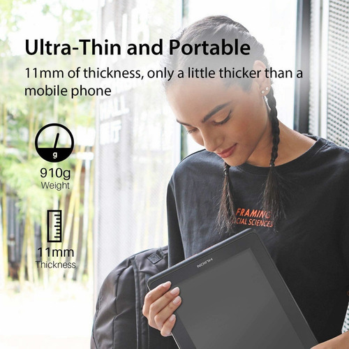 Tableta Digitalizadora Huion Kamvas Pro 13 Gt-133 Black (Usado)