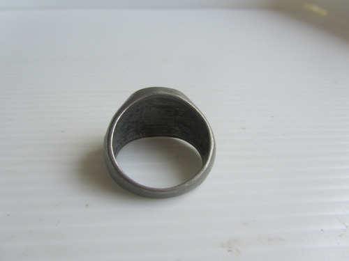 Antiguo Anillo Templario Luminatis Raro Aleacion Talla 10 Va