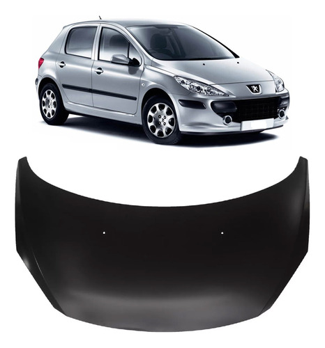 Capot Peugeot 307 2007 2008 2009 2010 2011 2012 2013 Chapa