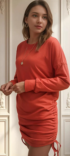 Sueter Para Mujer Con Lateral Arrugado