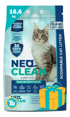 Piedra Sanitario Arena Aglomerante Neo Clean 20 L - 16,6 Kg