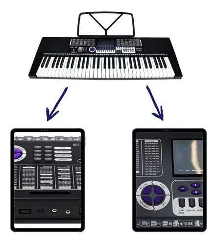 Teclado Yamaha PSR E473 5/8 + Pedal + Fonte Bivolt - Click Music -  Instrumentos Musicais e Áudio Profissional