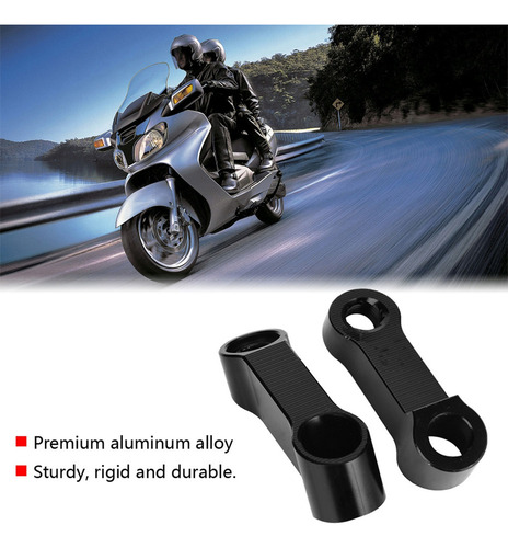 Extensor Montaje Elevador Para Espejo Retrovisor Motocicleta