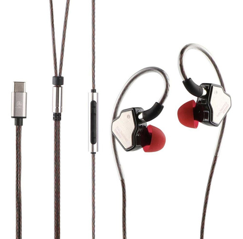Audifonos 7hz Salnotes Zero, Cable Tipo-c Con Microfono