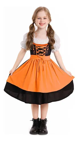 Disfraz De Alemán Para Niños Disfraz De Niña Alemana Vestido