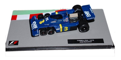 F1 Tyrrel P34 1976 Jody Scheckter 1/43 Ixo