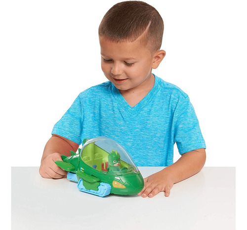 Pj Masks Deluxe Gekko-mobile Luz Y Sonido/casa De Juguetes