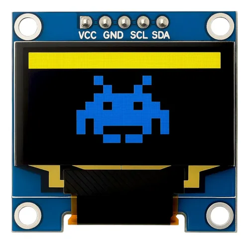 comprar Display Oled 0.96 Azul Amarillo 128x64 I2c Ssd1306 Arduino