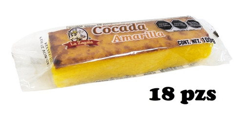 Cocada De Leche 100gs (paquete 18 Pzs)
