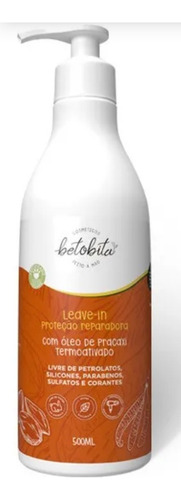 Leave In Proteção Reparadora Hair 500ml Betobita