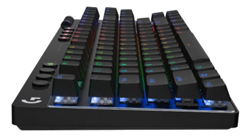 Teclado Gamer Logitech Pro X Tkl Lightspeed Usa Black