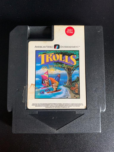 Trolls On Treasure Island Nintendo Nes Sin Manual (Usado)