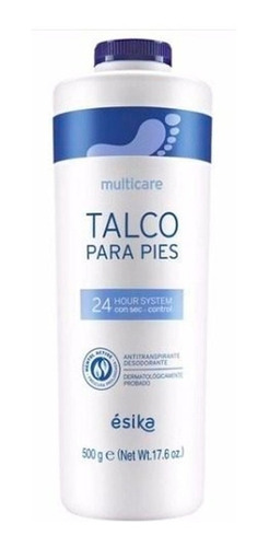 Talco Para Pies Esika X 500g. - g a $58