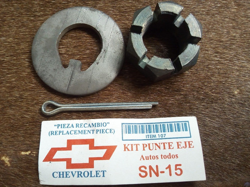 Kit Tuerca Punta De Eje Chevrolet Sn-15