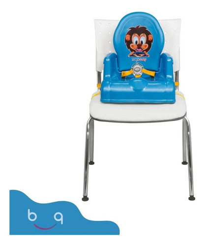 Imagem 4 de 6 de Cadeira Refeição Portátil Papinha Azul/rosa Magic Toys