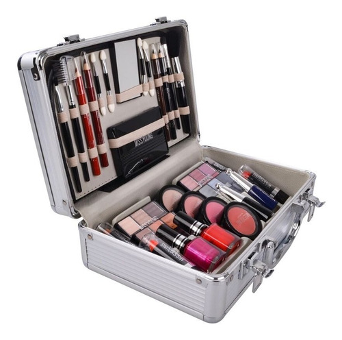 Maletin Maquillaje Make Up Set Kit Cosmeticos Aluminio