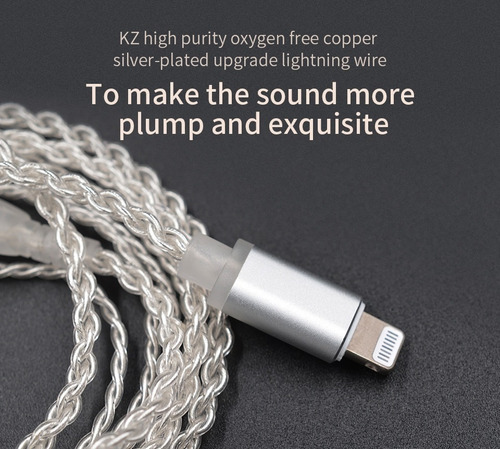 Cable Kz Entrada C Compatible Con iPod iPhone iPad Lightning