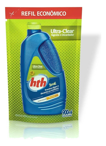 Refil Ultra Clear Algicida Manutenção E Decantador Piscinas