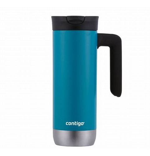 Vaso Contigo Snapseal Con Agarre Color Azul 20oz