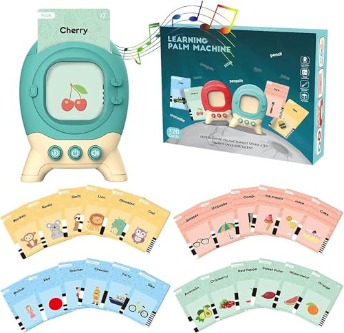 Kids Toddler Talking Flash Cards With 240 Sight Words,montes