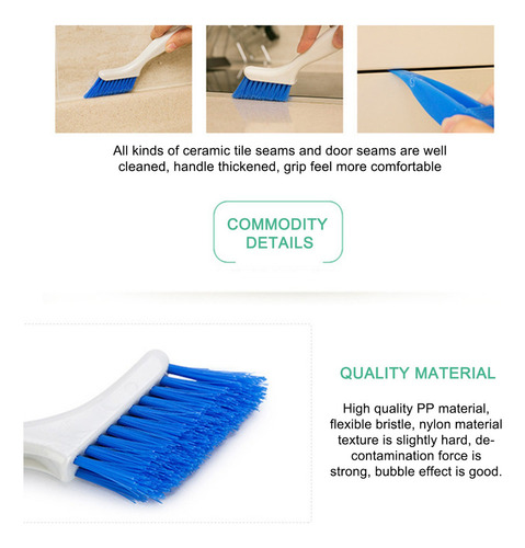 Cepillos Para Limpiar Lechada Para Esquinas, Cepillo Para Li
