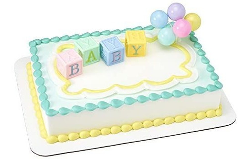 Bloques B-a-b-y Decoset Cake Decoration.