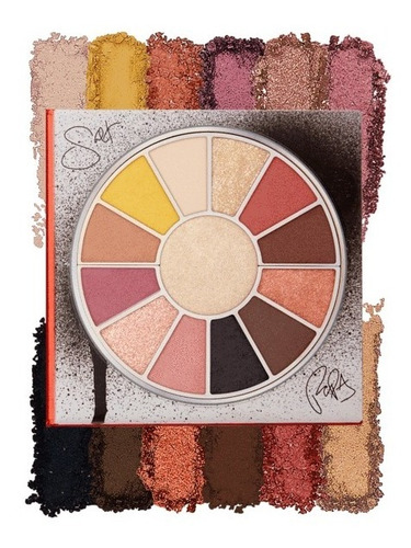 Sombras Milani Salt-n-pepa Hot, Kool And Vicious Color Rojo