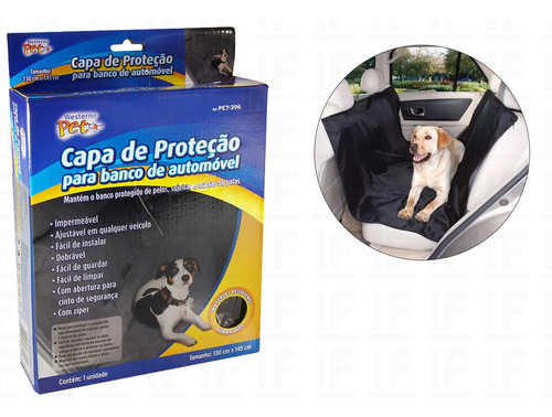 Capa Pet Impermeavel Protetor Para Bancos De Carros