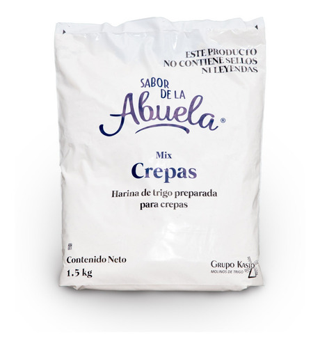 Harina Preparada Para Crepas - 1.5k - Sabor De La Abuela