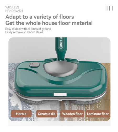 N Mops Para Limpeza De Pisos Limpador De Piso De Madeira Com