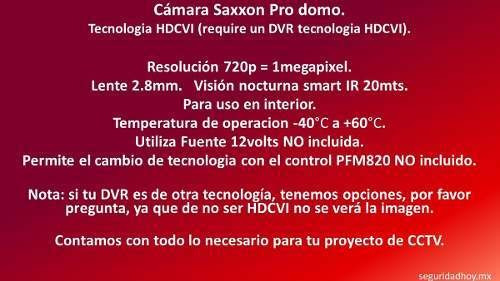 Cámara de seguridad Saxxon DF2810T Pro con resolución 1MP