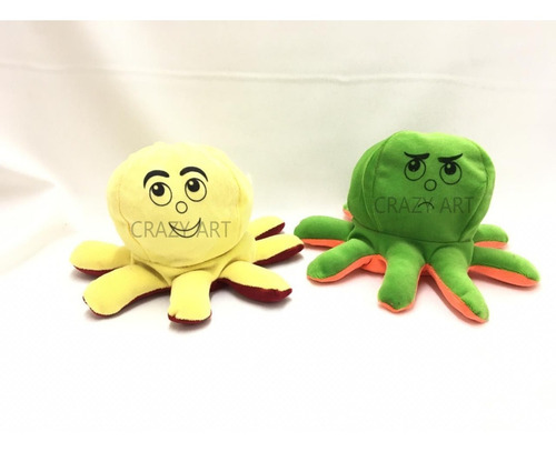 Peluche Pulpo Reversible / Pulpito Reversible