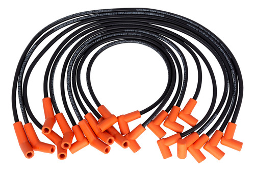 Jgo Cables Bujía Silicon Para Ford Pick Up F350 7.5l 8c 1990 Negro