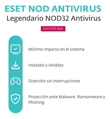 Antivirus Eset® Nod32 3 Dispositivos