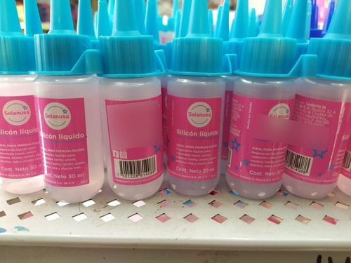 24 Piezas Silicón Líquido Selanusa De 30 Ml C/u