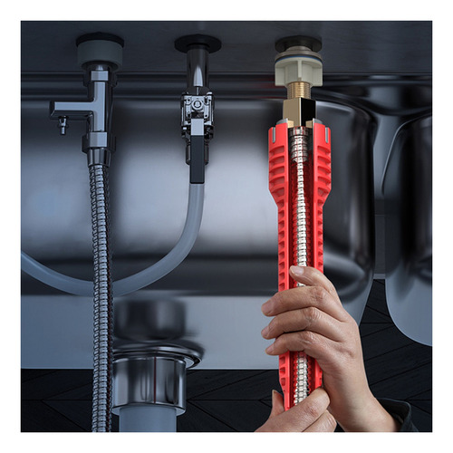 Llave De Lavabo Para Grifo Sanitario Multifuncional 8 En 1