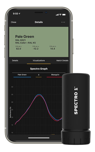 Espectrofotómetro Móvil Spectro 1 Para Coincidencia